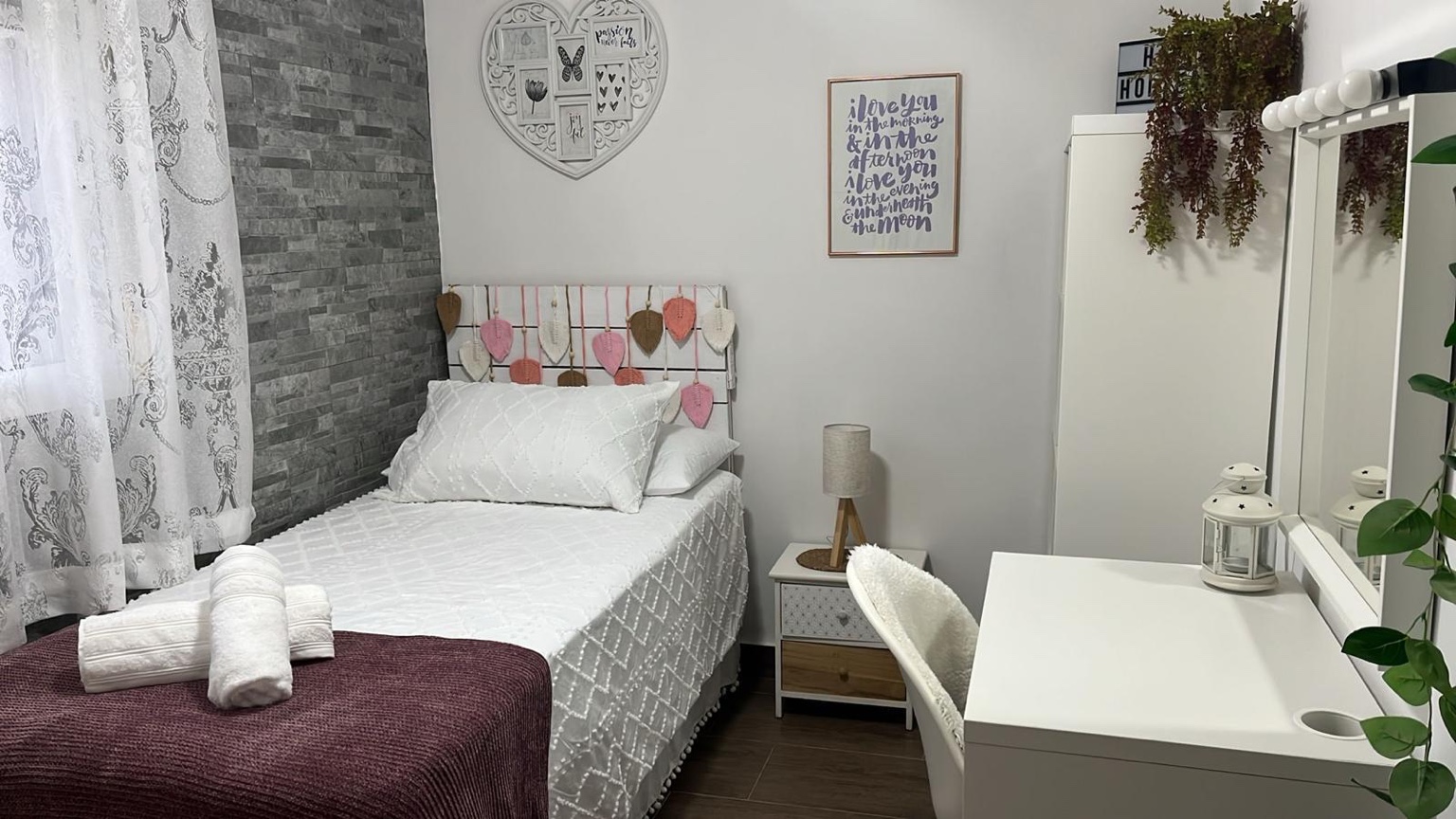 Dormitorio individual Villa Delmu